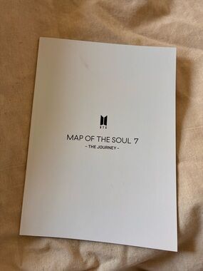 BTS Map of the Soul 7 "The Journey" Japanese Album Booklet - White